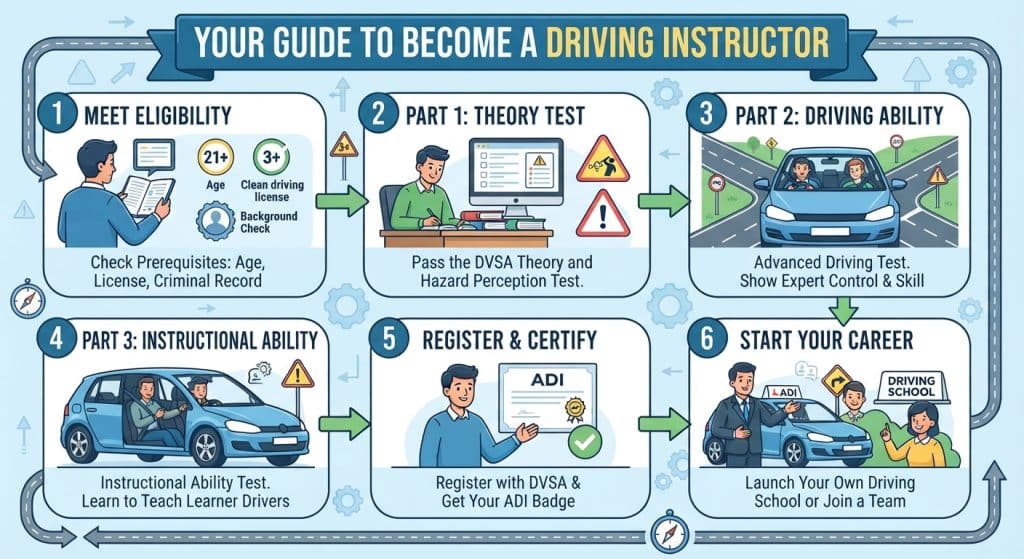 How TO BECOME A DRIVING INSTRUCTOR