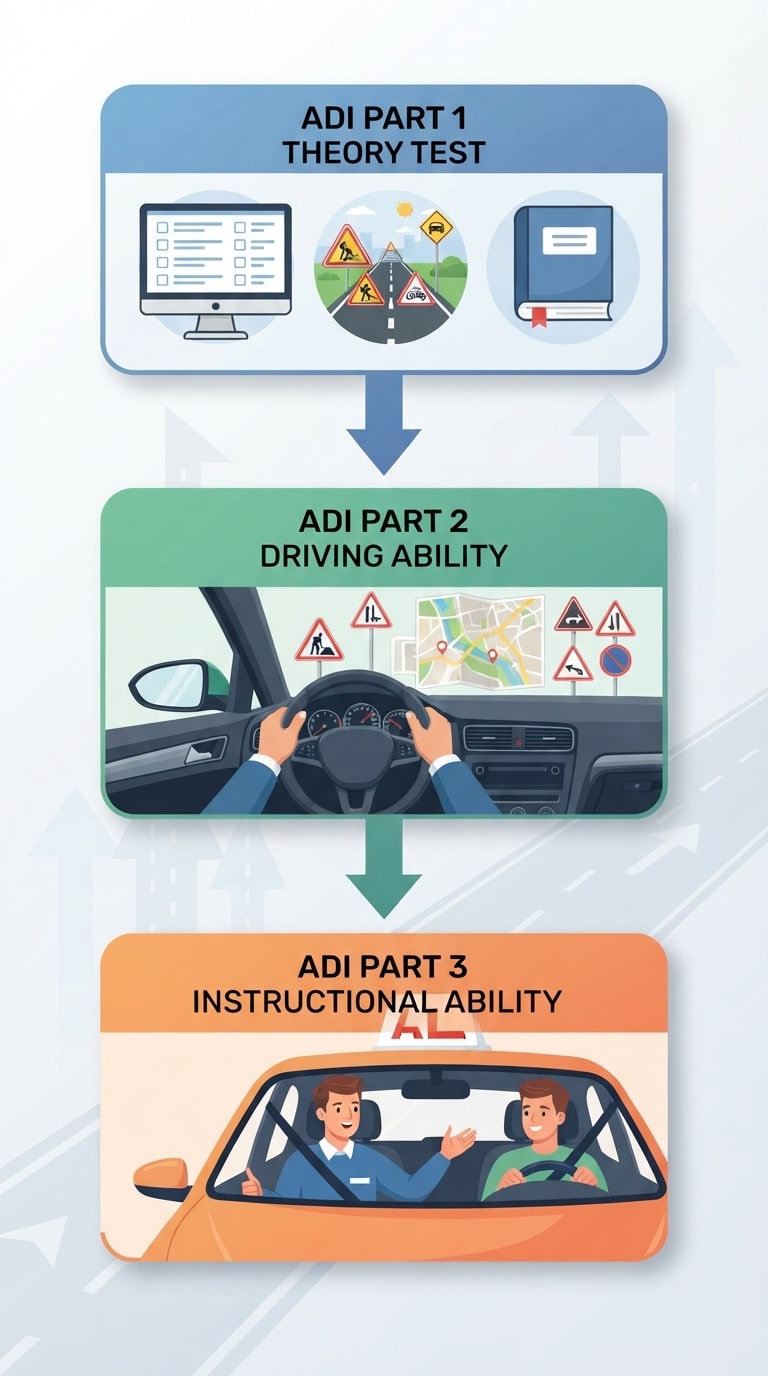 How to Pass the ADI Tests Part 1, 2 & 3 Tests in 2025: Tips and Strategies